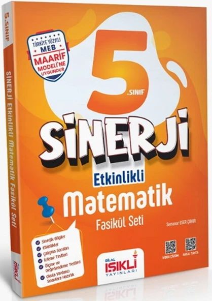 5. Sınıf Matematik Sinerji Etkinlikli Fasikül Seti Bilal Işıklı Yayınları ürün görseli 1