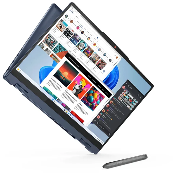 Lenovo Ideapad 5 2-in-1 14IRH9 83KX003UTR Intel Core i5 13420H 8GB Ram 512GB SSD  14" Dokunmatik Windows 11 Home Cosmic Mavisi Taşınabilir BilgisayarSıfır ürün görseli 1