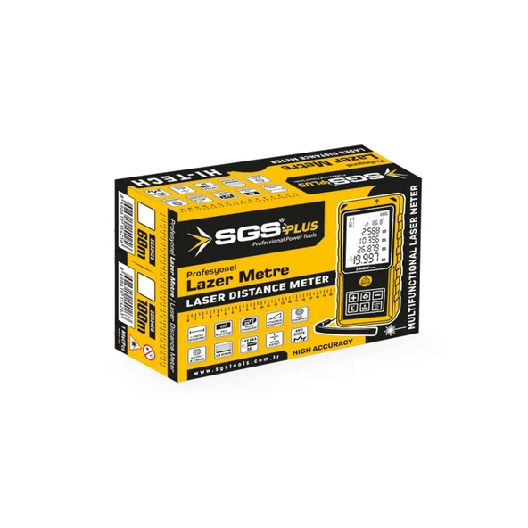 SGS 5425 Lazer Metre 60 Mt - Resim 4