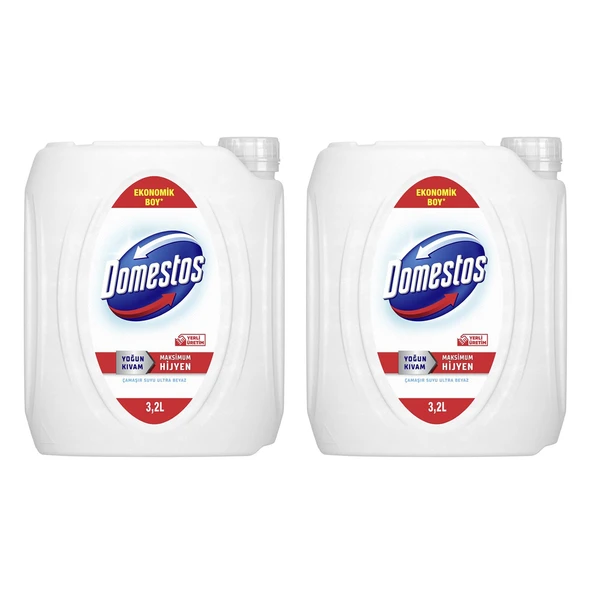 Domestos Çamaşır Suyu 3240 ml Ultra Beyaz x 2 Adet ürün görseli 1
