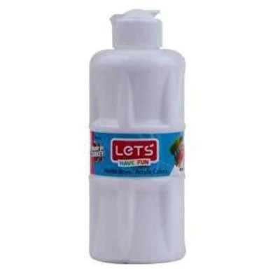 LETS AKRILIK BOYA 250 ML BEYAZ L5701 ürün görseli 1