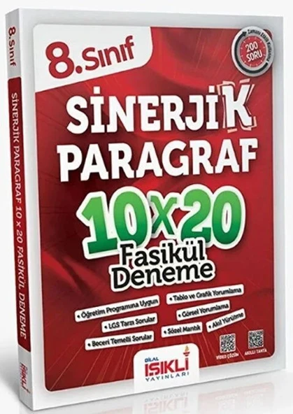 8. Sınıf Sinerjik Paragraf 10x20 Deneme Bilal Işıklı ürün görseli 1