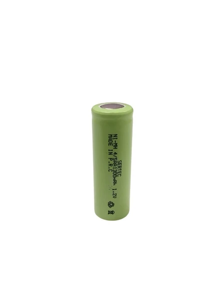 Sertec - 1.2v 1300 Mah - 4/5aa- Ni-mh Şarjlı Pil - (başsız / Flat Head) ürün görseli 1
