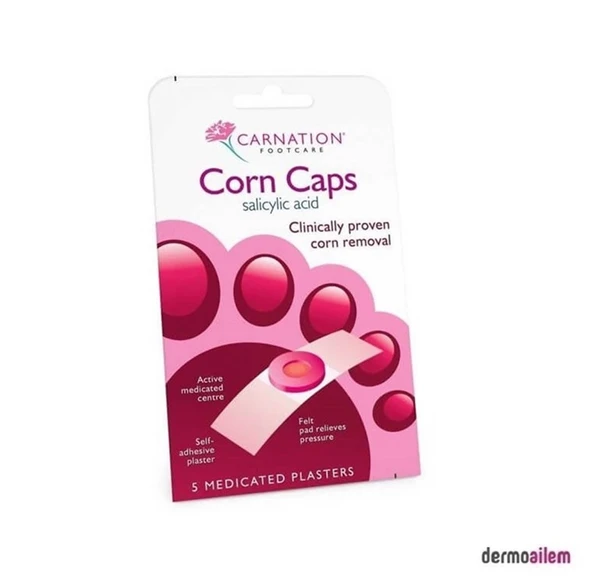 Carnation Küçük Nasırlar İçin Nasır Sökücü Flaster Corn 5 Flaster ürün görseli 1
