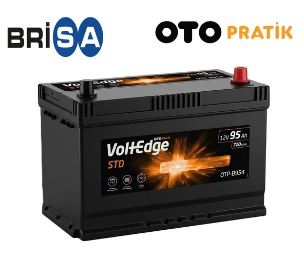 Otopratik VoltEdge 12 V 95 Ah 720 A (En) Akü-2026 ürün görseli 1