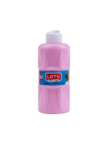 LETS AKRILIK BOYA 250 ML PEMBE L5710 - Resim 2