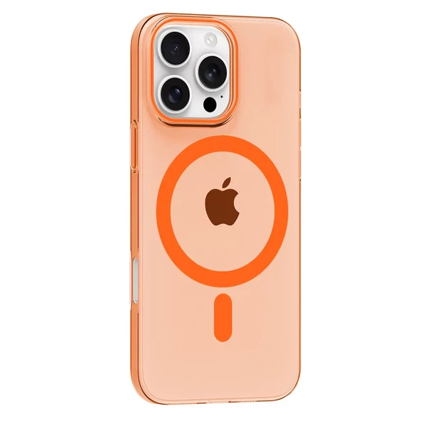 Joko İphone 16 Pro Max Pc Blank Magsafe Kapak - Turuncu ürün görseli 1