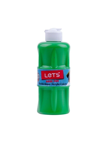 LETS AKRILIK BOYA 250 ML YESIL L5707 - Resim 2