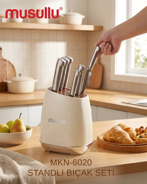 Musullu MKN-6020 Standlı Bıçak Seti ürün görseli 1