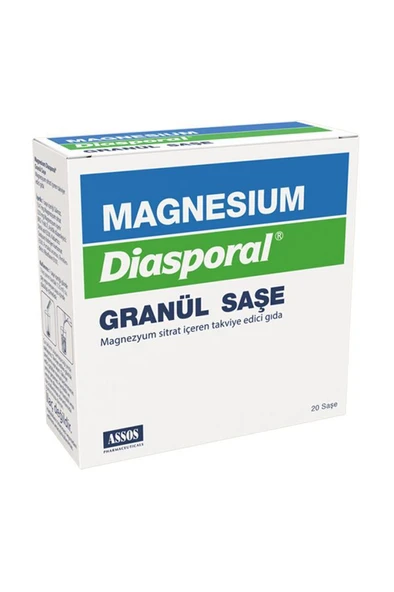 Magnesium Diasporal Granül 20 Saşe ürün görseli 1
