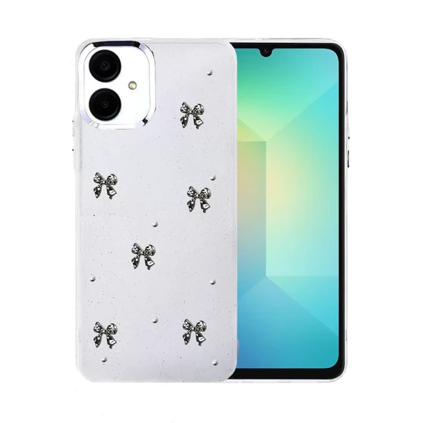 Samsung Galaxy A06 Fiyonk Desenli Kapak - Desen 5 ürün görseli 1