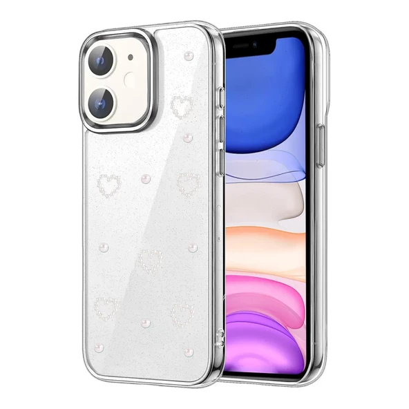 İphone 12 Fiyonk Desenli Kapak - Desen 10 ürün görseli 1