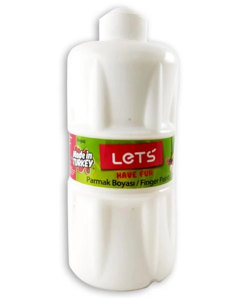 Lets Parmak Boyası Beyaz 500 ml ürün görseli 1
