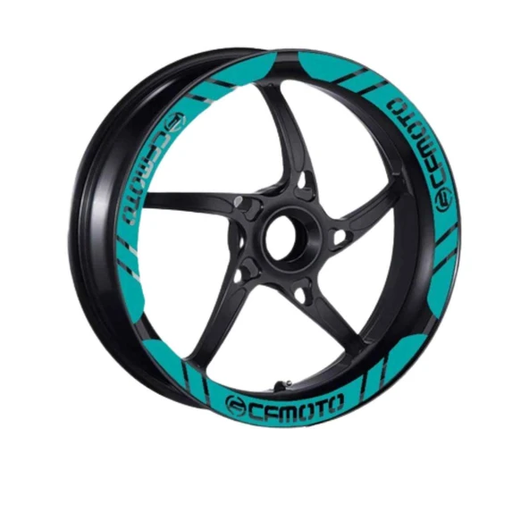 Cf Moto Uyumlu Mavi 1 Set Jant Şeridi ürün görseli 1