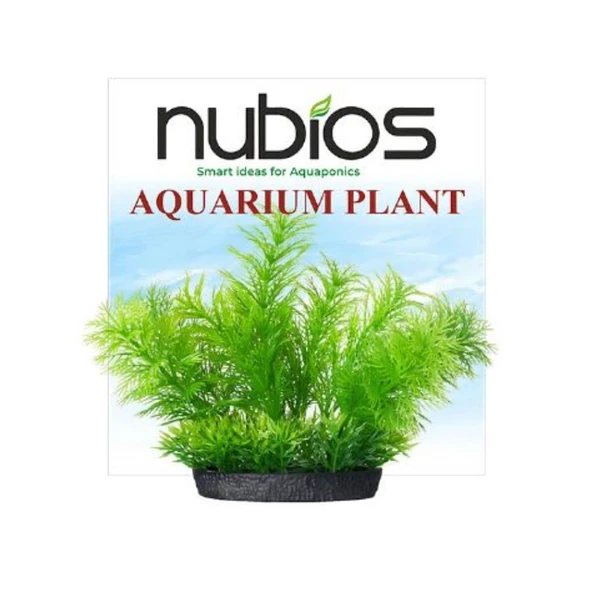 Nubios Kare Tabanlı Plastik Bitki 10 Cm ürün görseli 1