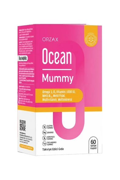 Ocean Mummy Takviye Edici Gıda 60 Kapsü ürün görseli 1