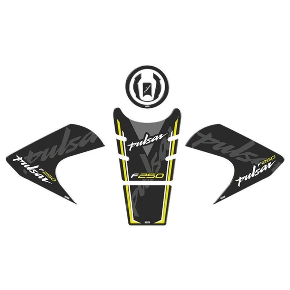 Bajaj Pulsar F250 2022 - 2024 Uyumlu Tank Pad Set 005 ürün görseli 1