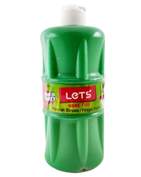 Lets Parmak Boyası Yeşil 500 ml ürün görseli 1