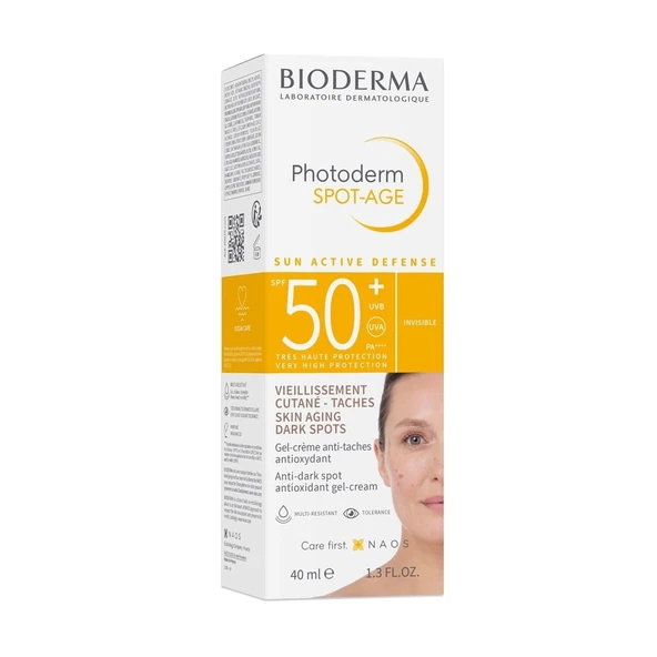 Bioderma Photoderm Spot Age 40 ml 50 Faktör Güneş Kremi - SKT 09/2026 - 20 NAOS Puan ürün görseli 1