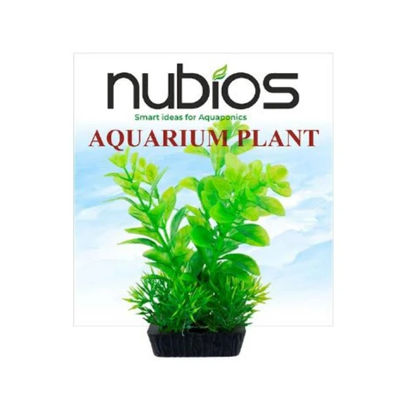 Nubios Kare Tabanlı Plastik Bitki 10 Cm ürün görseli 1