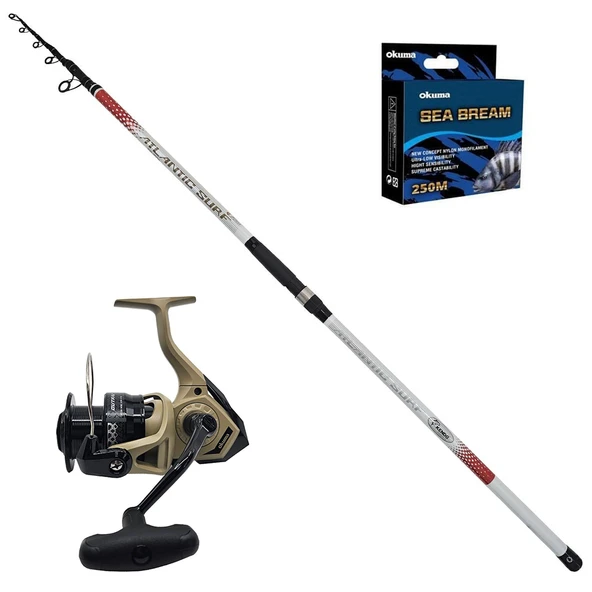 Okuma Outrax 6000 - Kendo Atlantic 420cm Surf Olta Seti ürün görseli 1