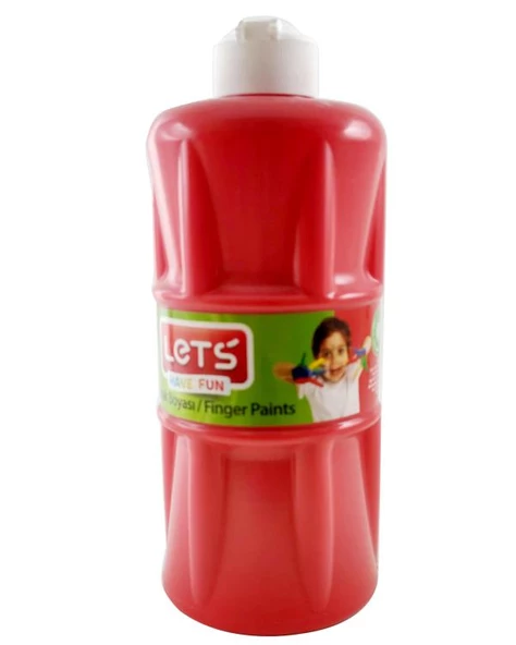 Lets Parmak Boyası Kırmızı 500 ml ürün görseli 1
