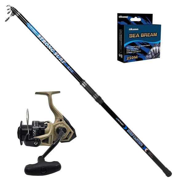 Okuma Outrax 6000 -Remixon Strong 420cm Surf Olta Seti ürün görseli 1