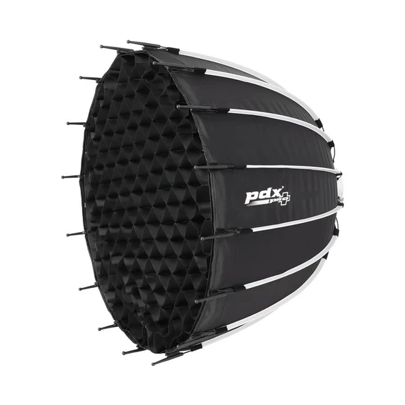 PDX SL-90 (90cm) Kolay Kurulum, Parabolik, Gridli Softbox - Resim 3