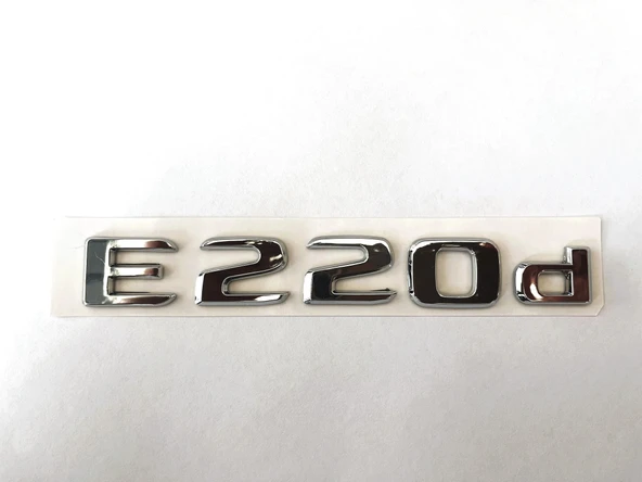 E SERİSİ W213-W214 UYUMLU E220d YAZI ürün görseli 1