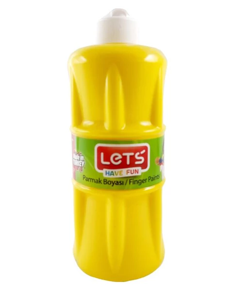 Lets Parmak Boyası Sarı 500 ml ürün görseli 1