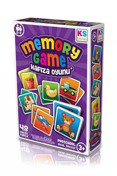KS Memory Hafıza Oyunu - Çocuklar İçin Eğitici Zeka Oyunu ürün görseli 1