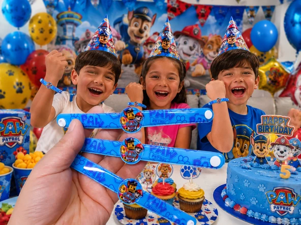Minecraft Bileklik 3 lü Çıtçıtlı 18 Cm Çocuk Parti Kostüm Aksesuarı ürün görseli 1
