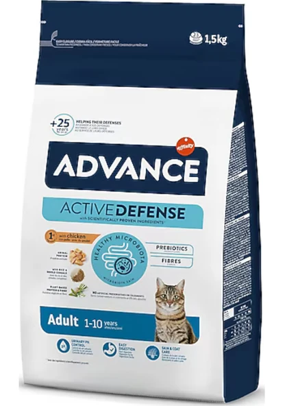 Advance Hairball Sterilised Hindili Tüy Yumağı Önleyici Kısırlaştırılmış Kedi Maması 1.5 Kg ürün görseli 1