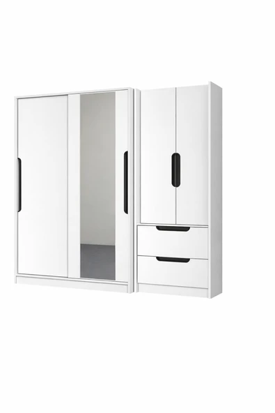 Nova Aynalı Portmanto - Resim 7
