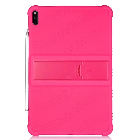 Nevamel ALLY Huawei MatePad Pro 10.8 İnç Standlı Silikon Kılıf-(5775) ürün görseli 1