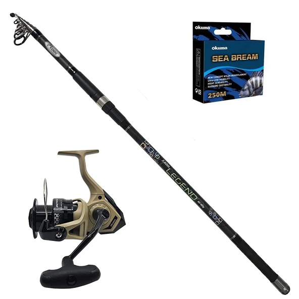 Okuma Outrax 6000 - Kendo Legend 360cm Surf Olta Seti ürün görseli 1