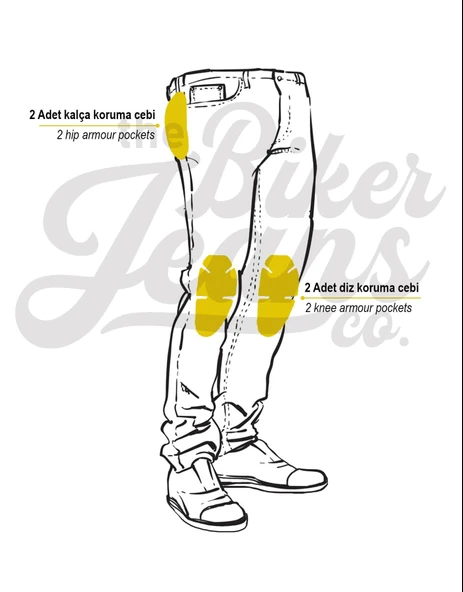 BJ URBANIZER BLUE PANTOLON - Resim 12