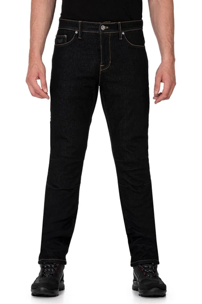 BJ CITY BIKER COLD KILLER BLACK PANTOLON ürün görseli 1
