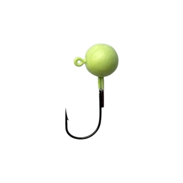Ryuji Ball Ajing Glow Jighead 1 Gr #10 Pcs:5 - Resim 2