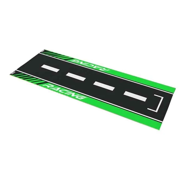 Skm Universal Yeşil Desenli 80 X 220 Cm Kaydırmaz Motosiklet Halısı ürün görseli 1