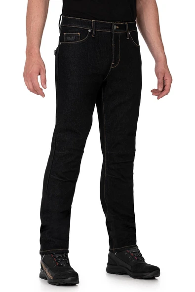 BJ CITY BIKER COLD KILLER BLACK PANTOLON - Resim 2