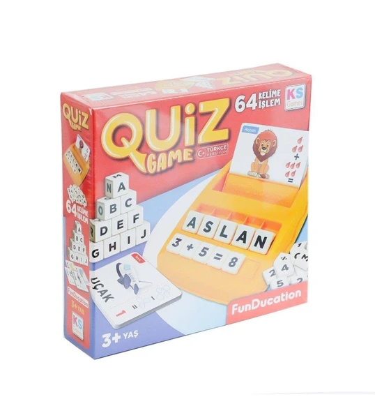 KS Quiz Game Türkçe - Çocuklar İçin Eğitici Bilgi ve Zeka Oyunu ürün görseli 1