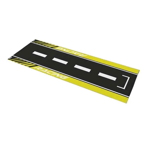 Skm Universal Sarı Desenli 80 X 220 Cm Kaydırmaz Motosiklet Halısı ürün görseli 1
