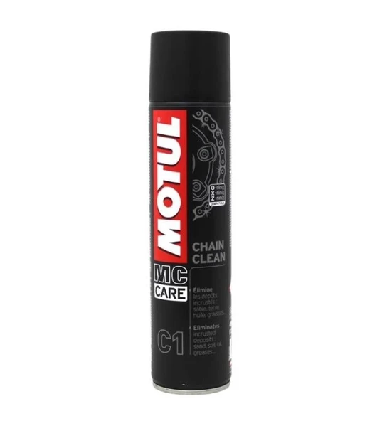 MOTUL CHAIN CLEAN C1 – ZİNCİR TEMİZLEYİCİ SPREY (400ML) ürün görseli 1