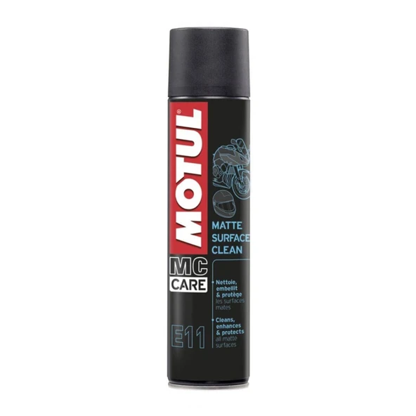 MOTUL MC CARE E11 MAT YÜZEY TEMİZLEME SPREYİ 400ML ürün görseli 1
