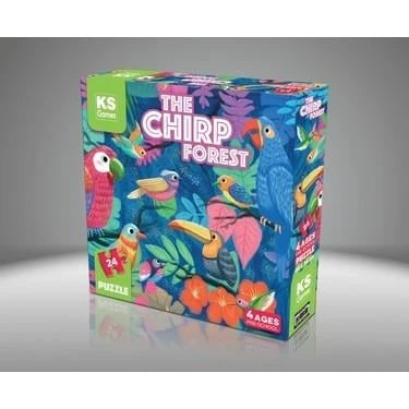 Chirp Forest Pre-School Puzzle - Okul Öncesi Eğitici Yapboz ürün görseli 1
