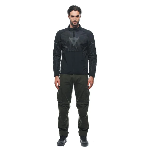 DAINESE IGNITE BLACK BLACK GRAY REFLEX CEKET - Resim 4