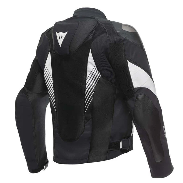 DAINESE SUPER RIDER 2 JACKET BLACK WHITE - Resim 2