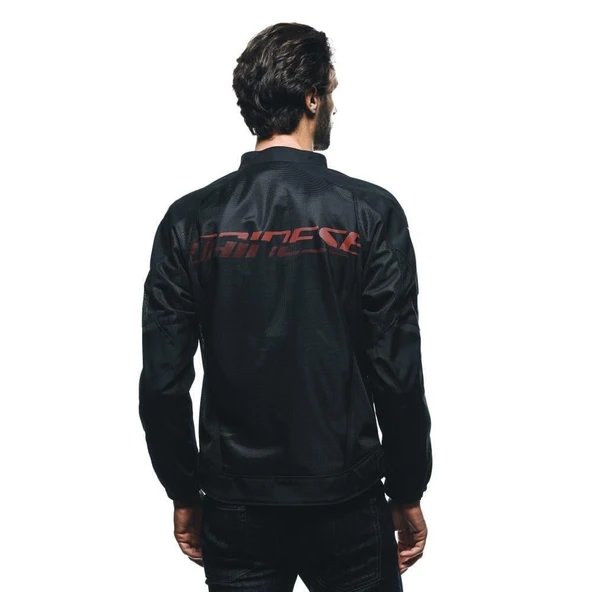 DAINESE HEROSPHERE BLACK RED DIAMOND - Resim 3