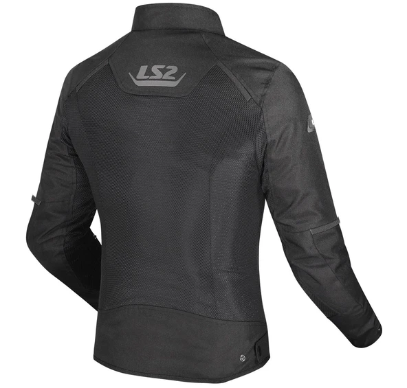 LS2 BREEZE KADIN MONT SİYAH - Resim 2